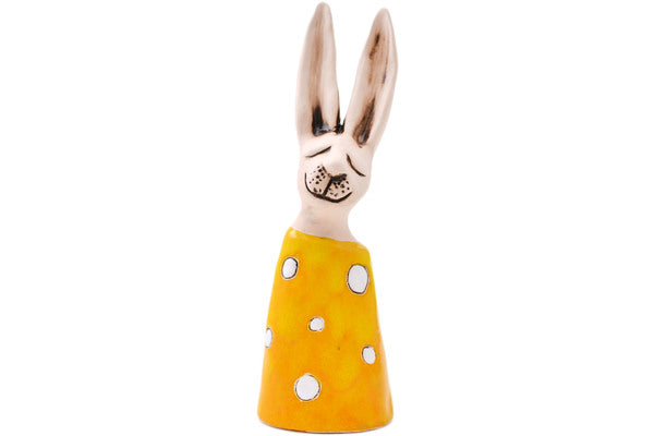 Bunny Figurine 9" Yellow Theme