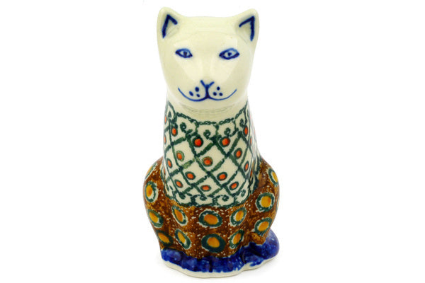 Cat Figurine 5" Turkish Delight Theme UNIKAT