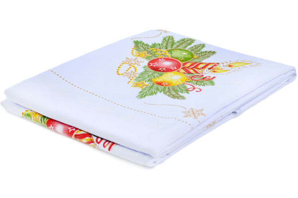 Table Cloth 87" Twinkling Holiday Radiance Theme