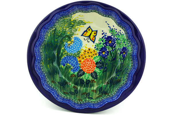 Bowl 11" Spring Garden Theme UNIKAT