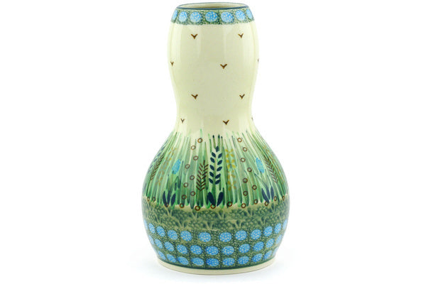 Vase 7" Prairie Land Theme UNIKAT