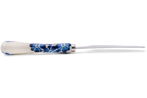 Stainless Steel Knife 8" Tropical Blues Theme