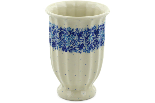 Vase 7" Delicate Blue Theme UNIKAT
