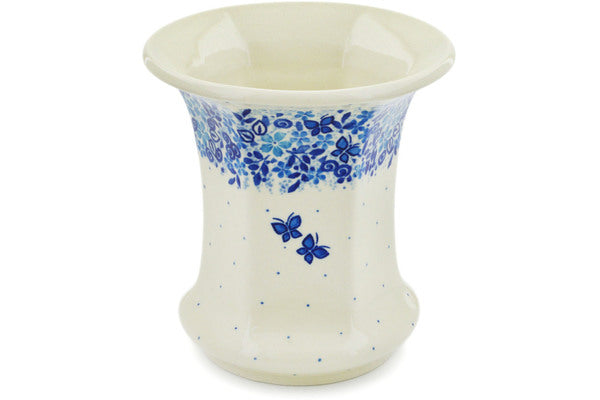 Vase 5" Delicate Blue Theme UNIKAT