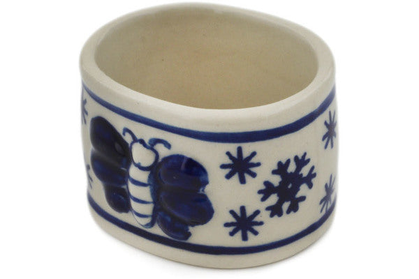 Napkin Ring 2" Winter Butterfly Theme