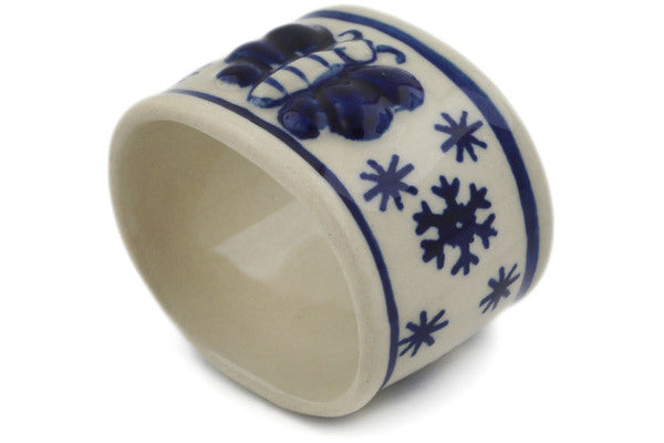 Napkin Ring 2" Winter Butterfly Theme