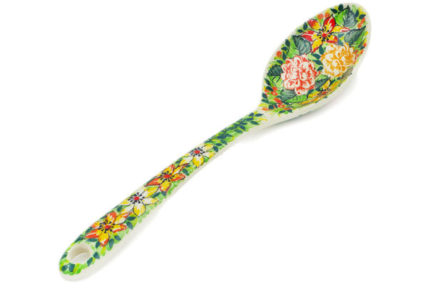Serving Spoon 13" Summer In The 60's Theme UNIKAT